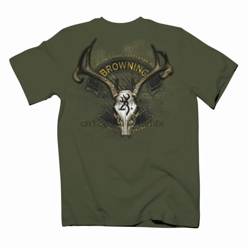 Browning Mens 3 Skulls T-Shirt 