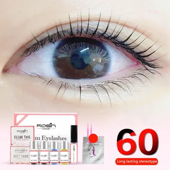 

Eyelash Perming Set Perming Fixation Nutrition Liquid Cleanser Eye Lash Glue Lift Pads Y-shape Perming Kit