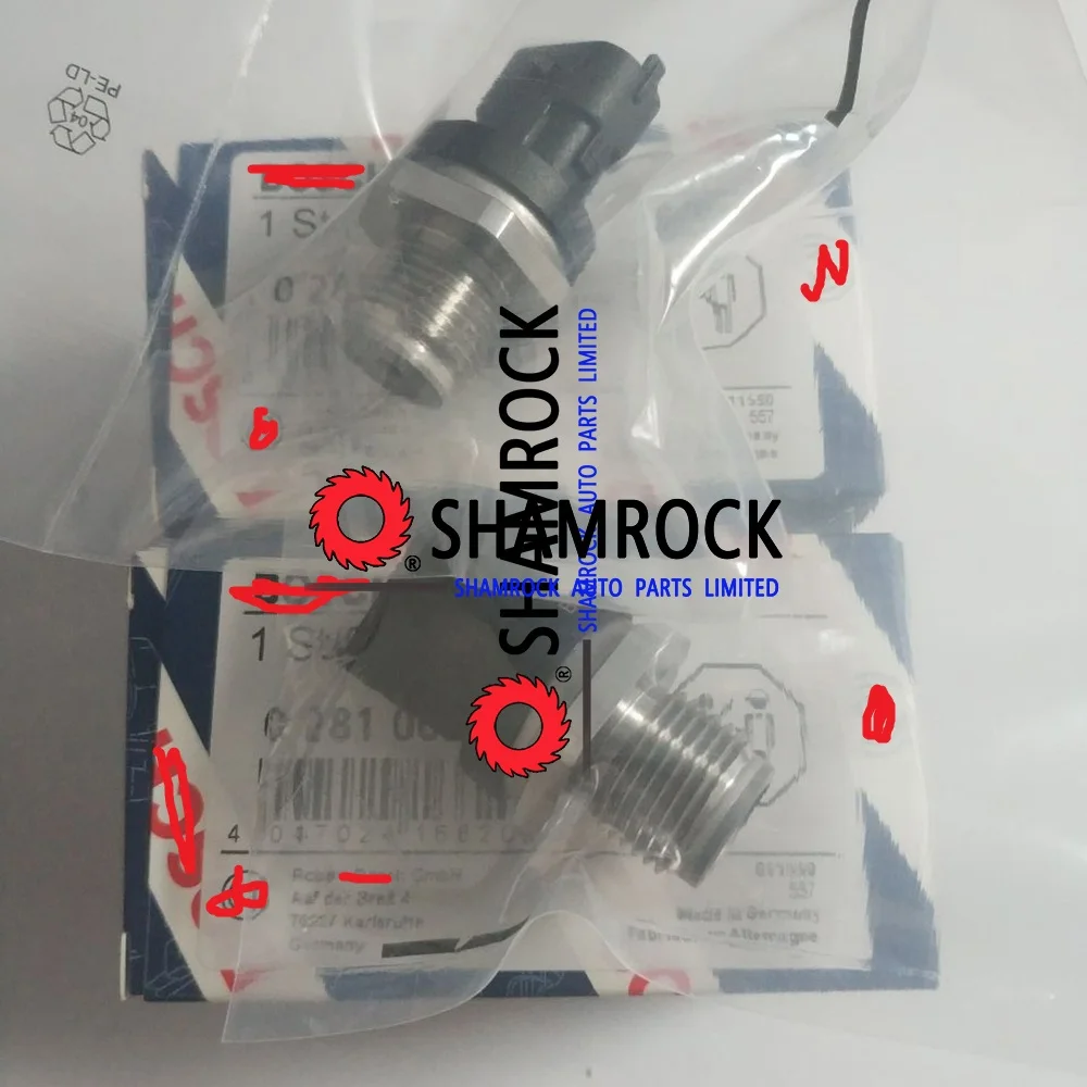 Топливная рампа Давление датчики OEM 0281002930/504333094/51274210233 для IIVECO 100E17 E18 E22 110E22W 120E18 E22 140E18 E22 E25 E28