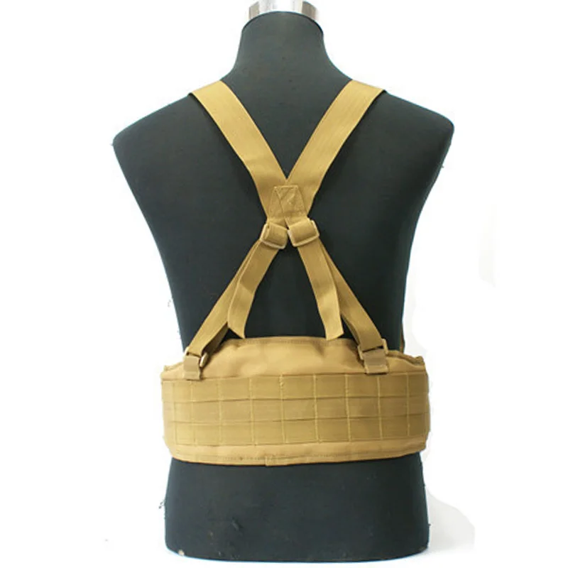 Открытый ремень Molle пояс шестерни боевой чулок Охота камуфляж ткань Оксфорд поддержка талии 900D регулируемый