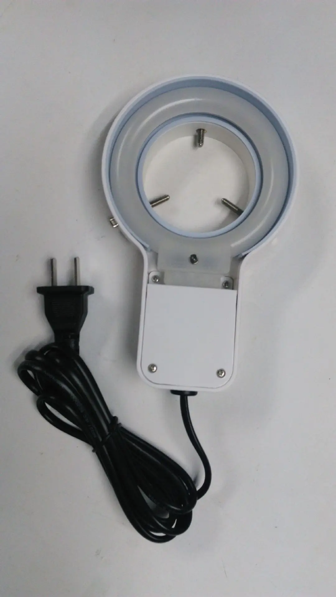 

Microscope Ring Light Source 8W Ring Light Microscope Light Source White Fluorescent Lamp-Light Source