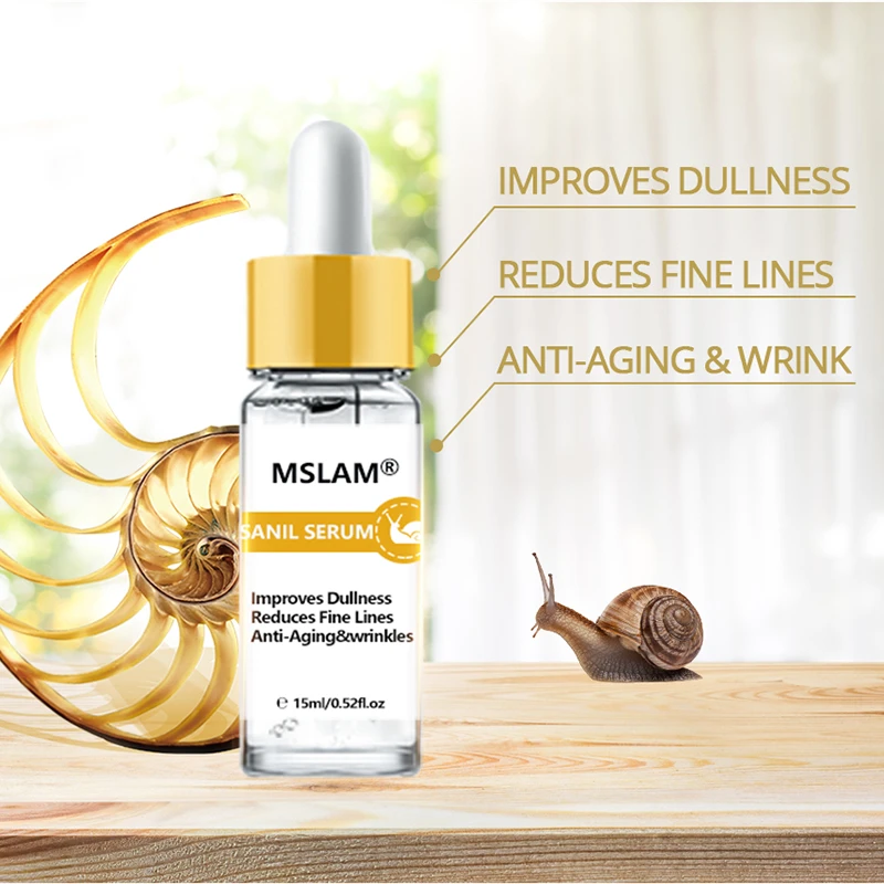 snail anti wrinkle serum
