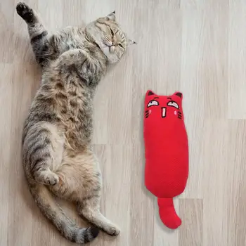 

New Fashion Cat Toys Thumb Shape Funny Interactive Plush Pet Kitten Chewing Toy Claws Thumb Bite Cat mint For Cats hot