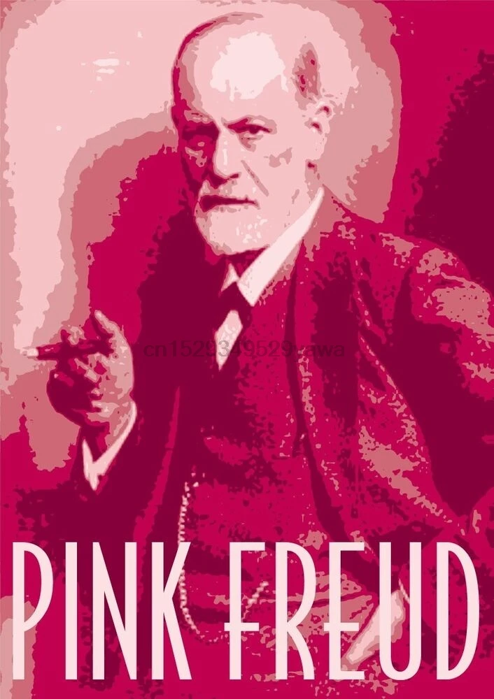 Мужская футболка розовая Freud Забавный идеальный подарок на день рождения или |