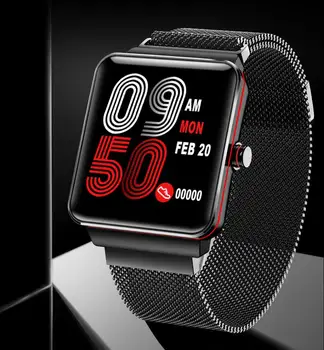 

H10 Smart Band Watch Men Women Sports Watch IP68 Waterproof Nylon Steel Strap Step Heart Rate Blood Pressure Smartwatch