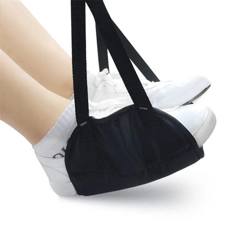 

Comfy Hanger Travel Airplane Footrest Hammock Made with Premium Memory Foam Foot Resting hammock for travel office