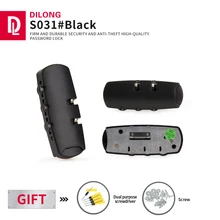 

DILONG S031 Travel suitcases lock buckle accessories customs aluminum frame password luggage snap-type replacement locks