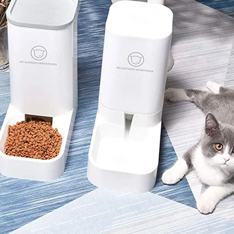 Cat Feeding Bowls for Dog Automatic Feeders Dog Water Dispenser Fountain Bottle For Cat Bowl Feeding And Drinking tlsm