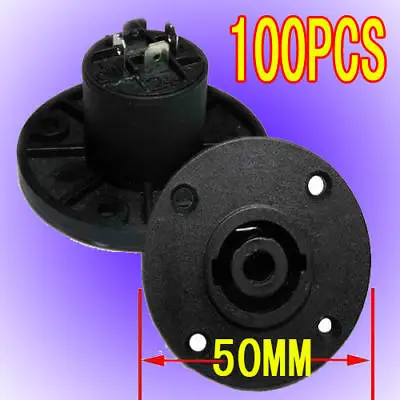 

DHL/EMS 100PCS DJ 4-Pole Speaker sockets Chassis Socket Plug-A8