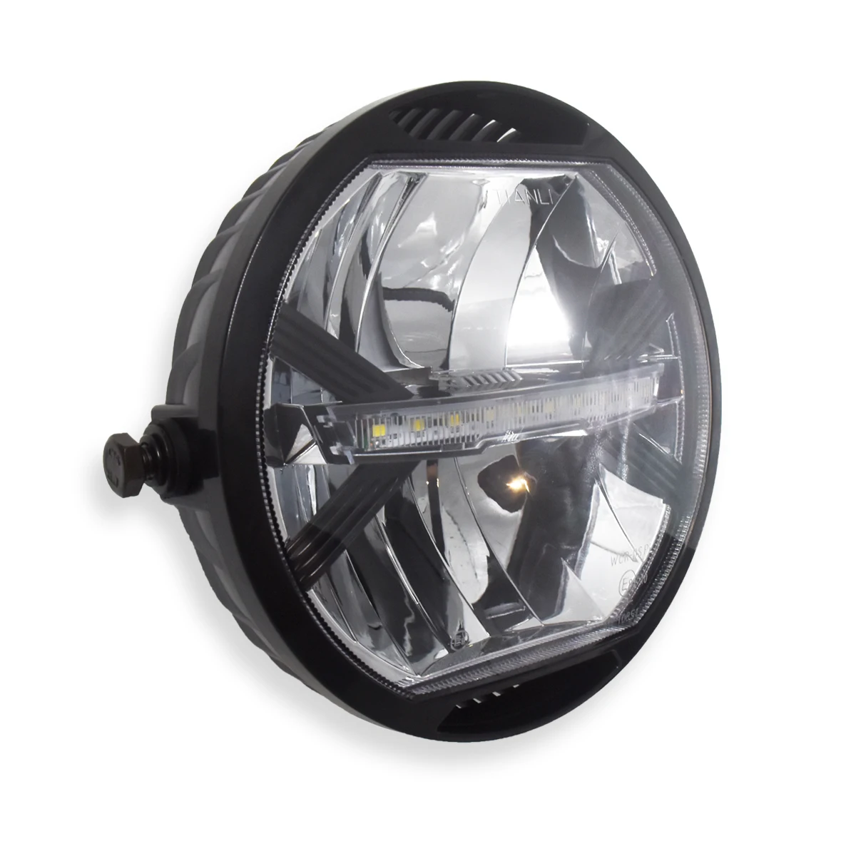 Phare Moto LED 16.5 CM - REMMOTORCYCLE