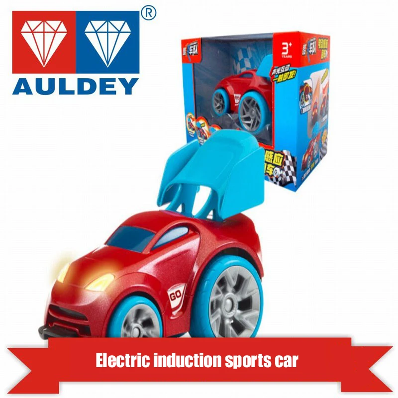 

AULDEY Car Pull Back Diecast Model Toy Sound Light Collection Car Vehicle Toys for Boys Children Christmas Gift
