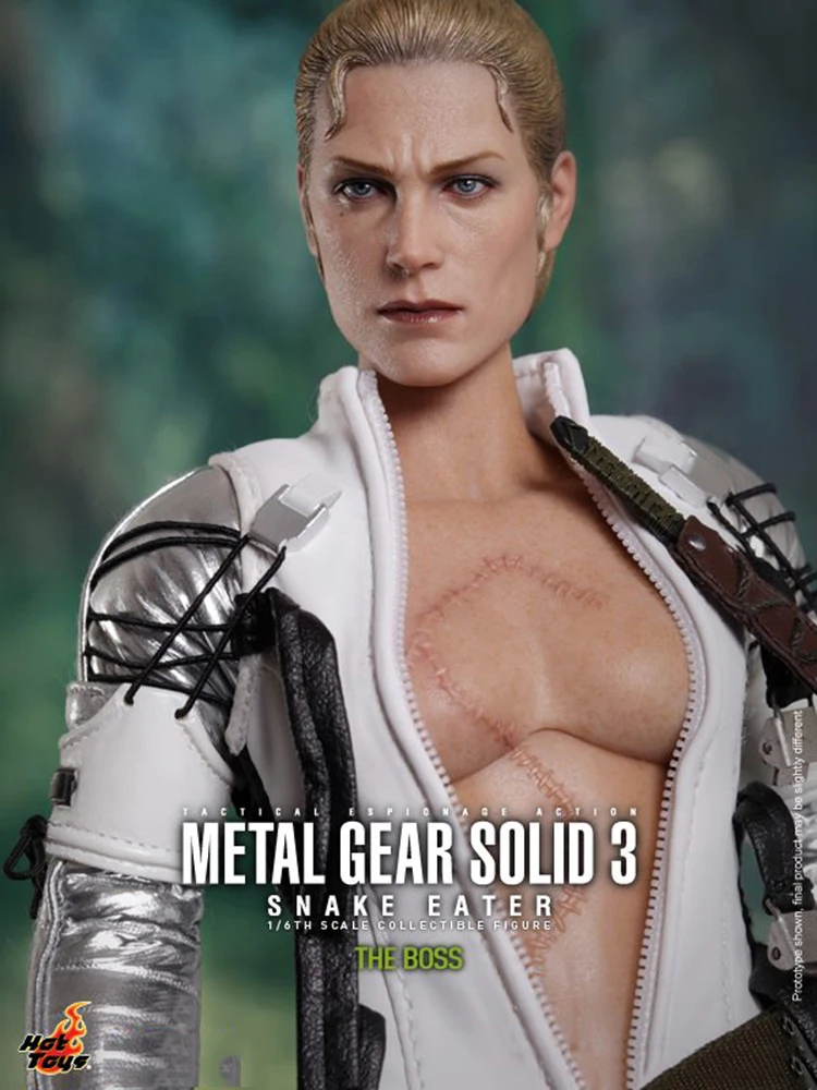 In Stock Collectible 1/6 Scale HotToys VGM14 Metal Gear Solid 3 Snake Eater The Boss Action Figure Model for Fans Gifts