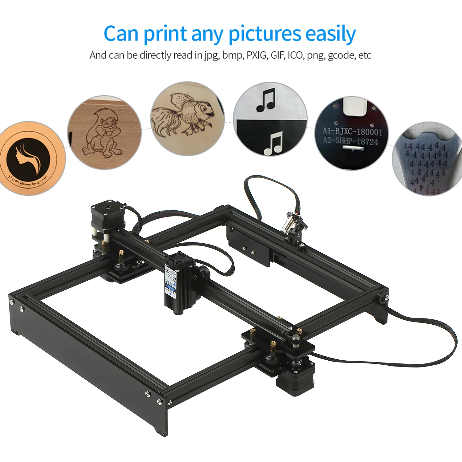 30W Lasergravurmaschine Offline-Steuerung Desktop DIY Lasergravur Cutter P2R7 30W Lasergravurmaschine Offline-Steuerung Desktop DIY Lasergravur Cutter P2R7