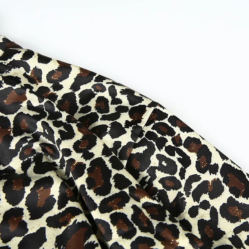 BOOFEENAA модная укороченная куртка для женщин Cheetah с принтом пальто осень зима ветровка уличная одежда верхняя одежда C67-AC62