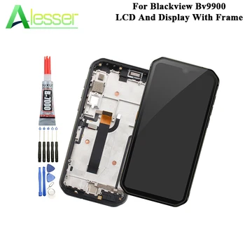 

For Blackview Bv9900 LCD Display And Touch Screen +Tools For Blackview Bv9900 Phone Accessories With Frame
