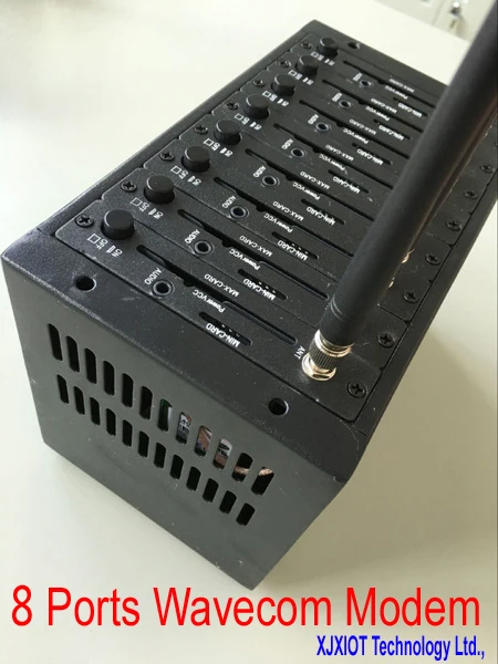 Xjx Горячая завод 8 портов wavecom Q2687 GSM gprs SMS модем 8 портов usb2.0 интерфейс