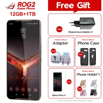 

12GB RAM 1TB ROM Asus ROG Phone II ZS660KL Game Phone Snapdragon 855+ 6.59" NFC Android 9.0 ROG Phone 2 Dual SIM Smart Phone