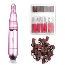 25000 об/мин Электрическая дрель для ногтей, портативная дрель для ногтей, машинка для маникюра, набор фрез для ногтей, набор файлов