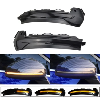 

Vehicle Car Dynamic Scroll LED Turn Signal Light Mirror Indicator Blinker Sweeping For A3 8V S3 RS3 2013-2018