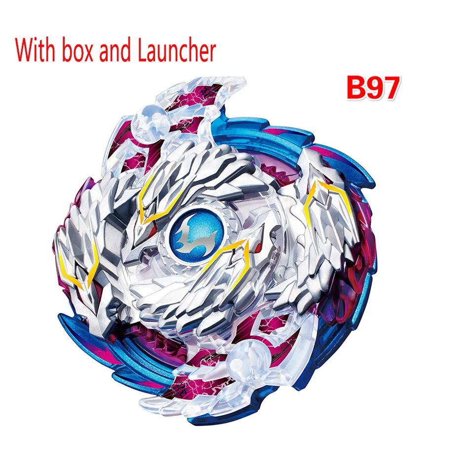Toupie Beyblades B-154 Металл Fusion Top Beyblade Burst 4D Master Bayblade Bey Blade средство для запуска Beyblade игрушки для детей - Цвет: B97 With box