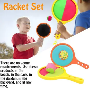 

Train Toss And Catch Game Racket Set Toss Ball Sport Game Children Toys For Outdoors Beach For 3-8 Years Old Boy