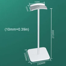 Earphone Hanger Holder Headphone Stand Rack Non Slip Aluminum Headset Bracket H05A