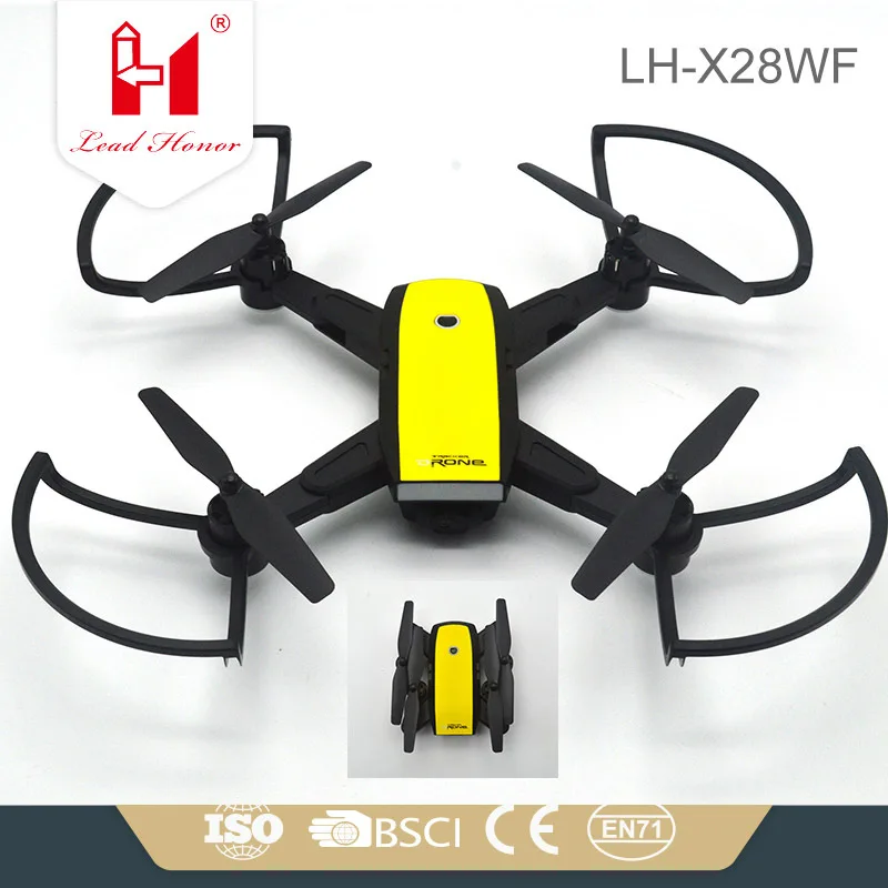 

Lh-x28wf200 Folding WiFi High-definition 720P Aerial Photography Quadcopter FPV Real Time Transmission Remote Control Aircraft