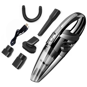 

Portable Cordless Handheld Vacuum, Strong Suction Powerful USB Rechargeable Lightweight Vac Wet Dry Vacuum Cleaner