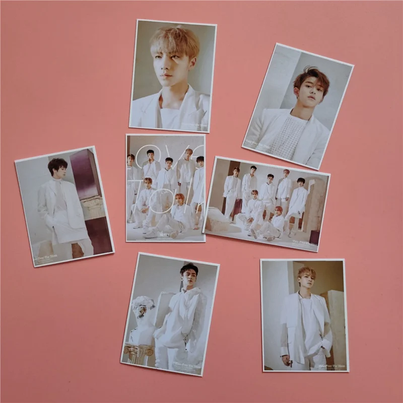 16 шт./компл. K-POP WayV альбома Take Over The Moon самодельные Бумага ЛОМО карта фото карты Фотокарта
