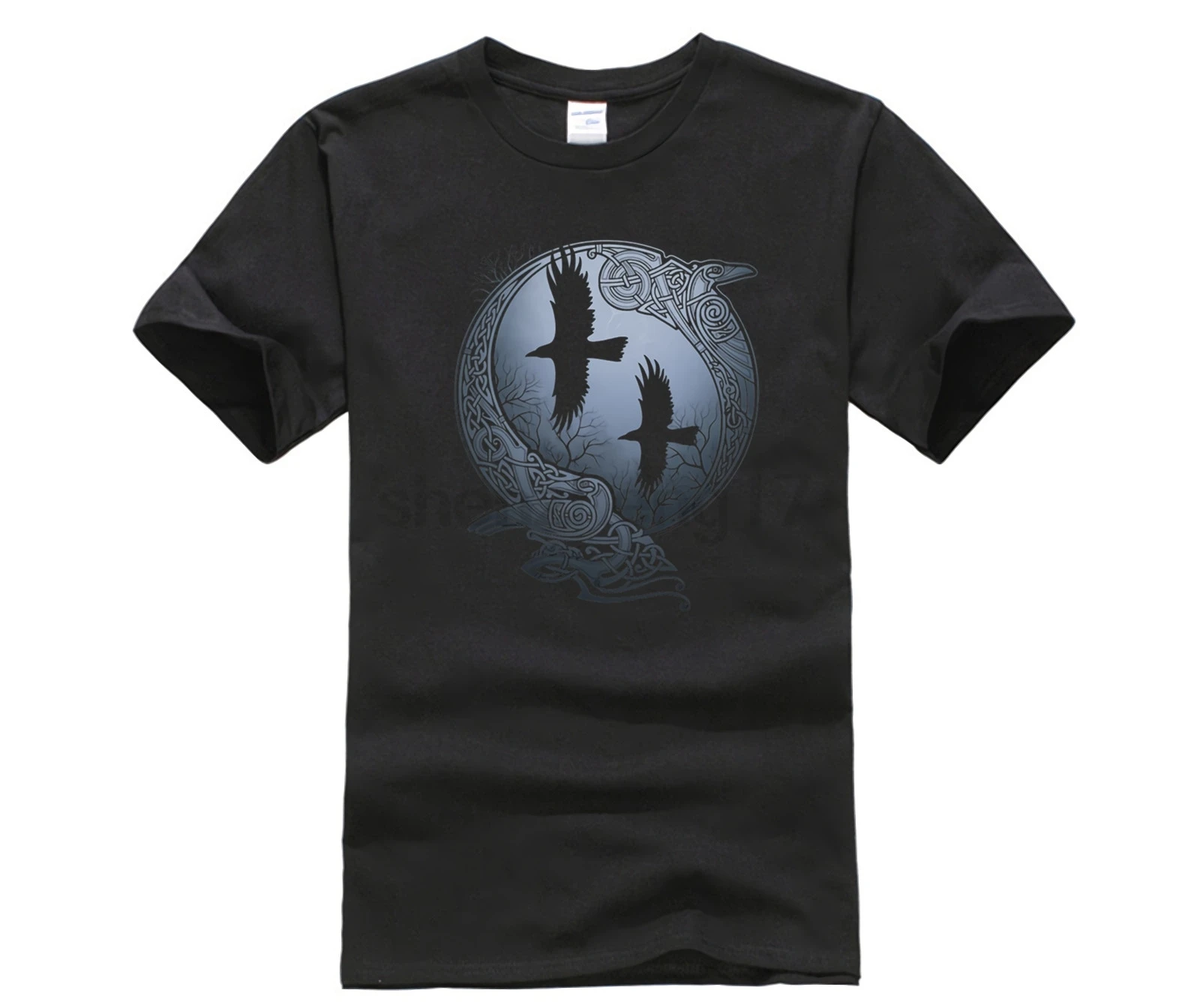 Hot Deals T Shirt Summer Vikings Tv Series odin's Raven Ragnar Lodbrok White Sportwear Casual t-shirt | Мужская одежда
