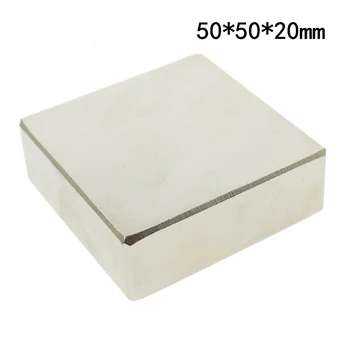 

Neodymium Magnet Strong Rare Earth Magnets 50 *50* 20/10mm Magnetic Permanent NdFeB Square Magnet Multifunction DIY magnet