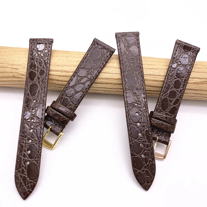 Replacement Watchbands for Longines L2 L4 Genuine Leather Strap 13mm 18mm 20mm Watch Bands for Man Women Bracelet Clasp