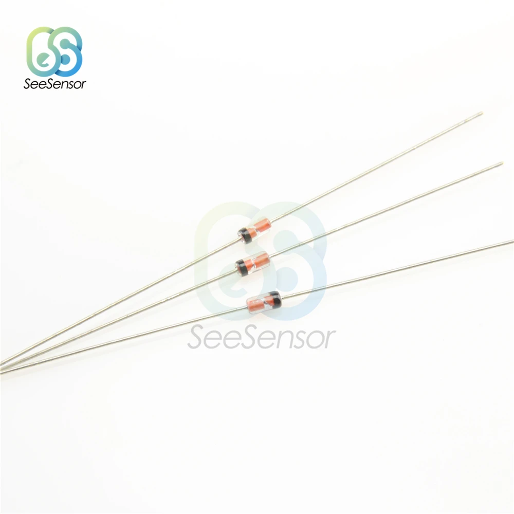 100Pcs GERMANIUM DIODE 1N34A DO-35 1N34 IN34A NEW