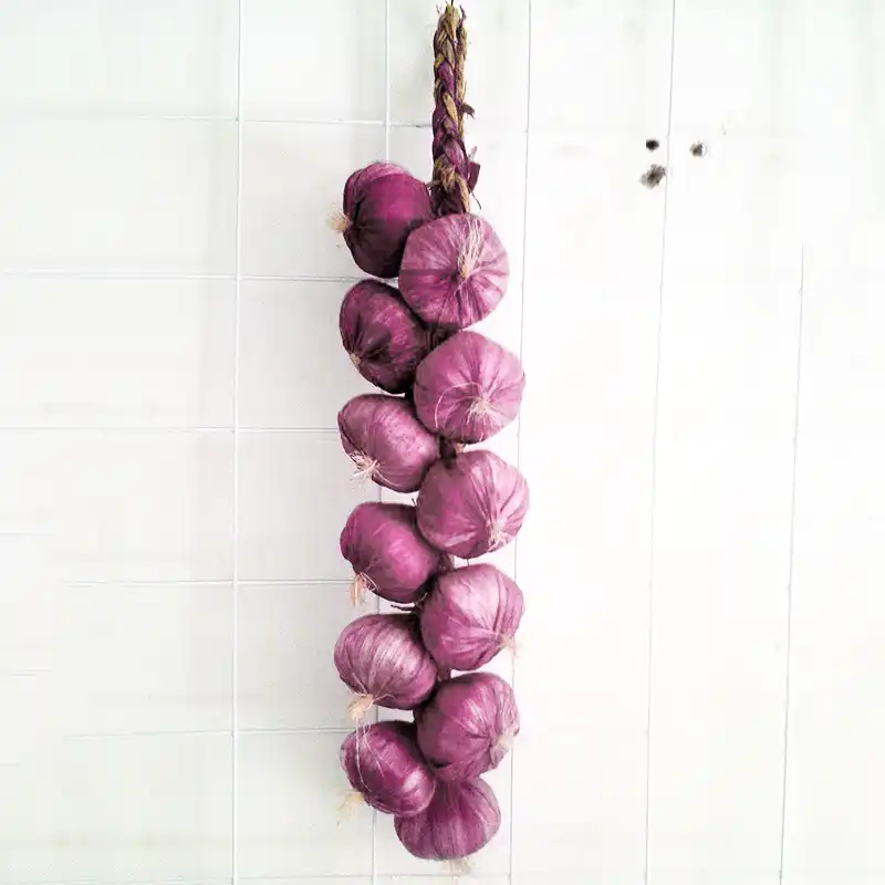 artificial hanging vegetables string garlic faux onion decor farm kitchen plants aliexpress pot lowes