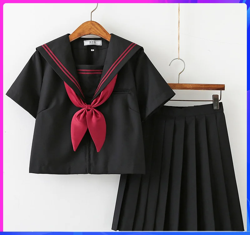 

Униформа jk среднего размера, летний православный костюм с короткими рукавами в японском стиле колледжа, школьная форма, матросский костюм для женщин, 2020