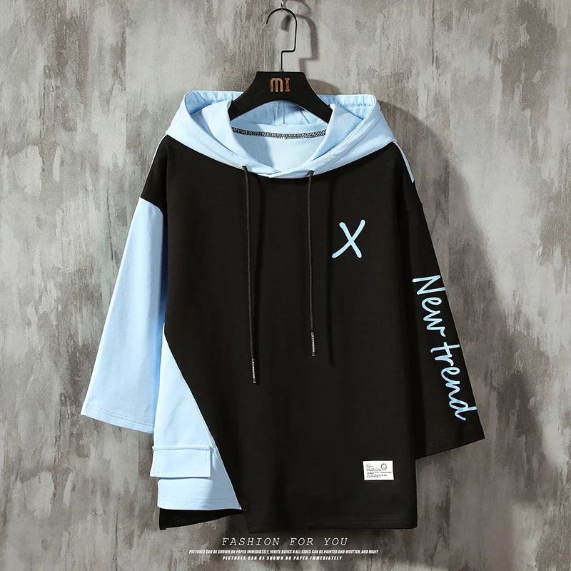 half sleeve sweatshirt mens