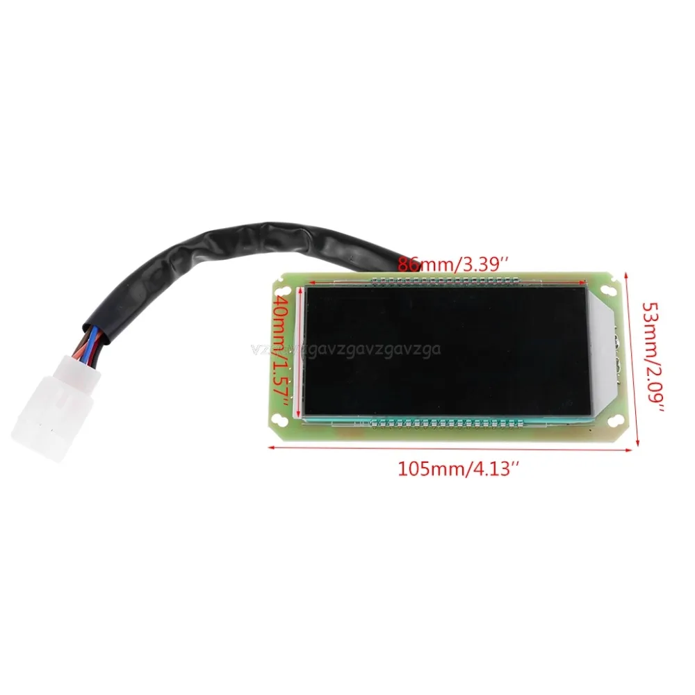 Speedometer-Voltmeter-Odometer-for-Electric-Bike-Scooter-Dashboard-48V-60V-72V-Speed-Measuring-Au22-19-Dropship (5)
