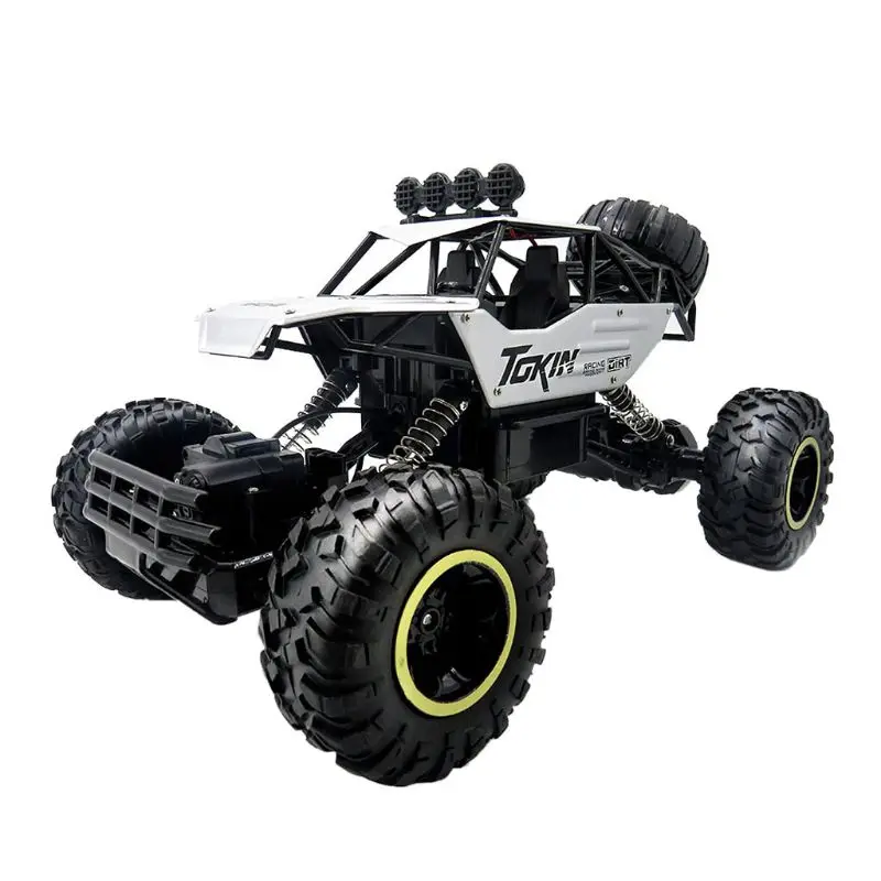 RC автомобиль 1/12 4WD пульт дистанционного управления высокоскоростной автомобиль 2,4 ГГц электрические Гоночные Игрушки грузовик багги внедорожные игрушки детские подарки - Цвет: Серебристый