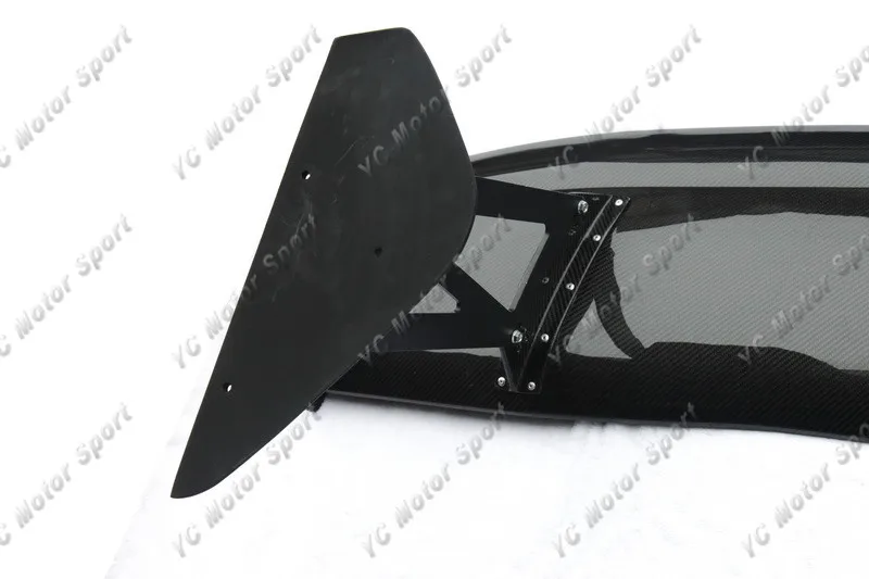 2001-2007  Mitsubishi Evolution 7-9 Voltex Type5 Style GT Wing 1600mm CF with 390mm Aluminum Stand (20)