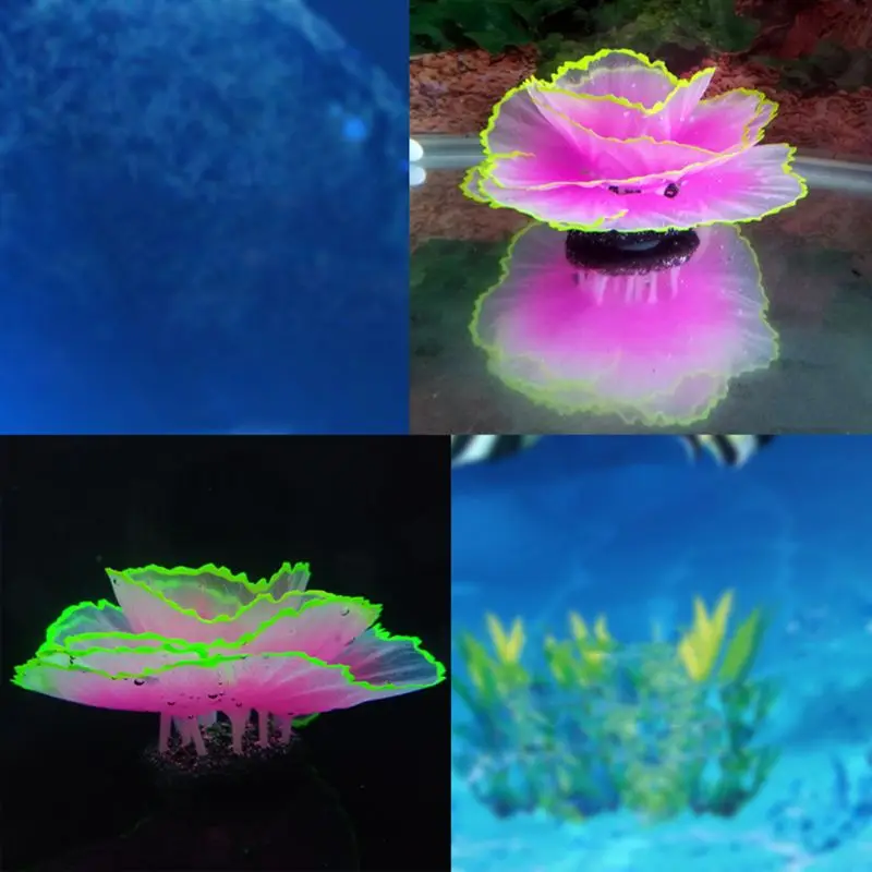 Украшение для аквариума украшение для аквариума искусственные растения салат Коралл подводный мир микро пейзаж C6UE