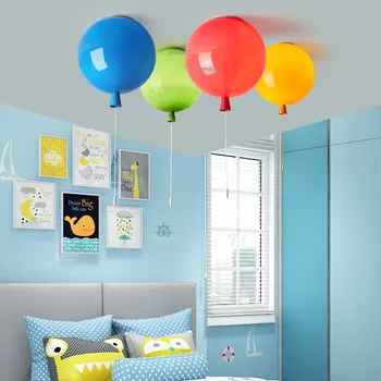 

Nordic LED Ceiling Light Children's Bedroom Color Balloon Decoration Lighting Ceiling Light Fixtures Creative Living Room Lights