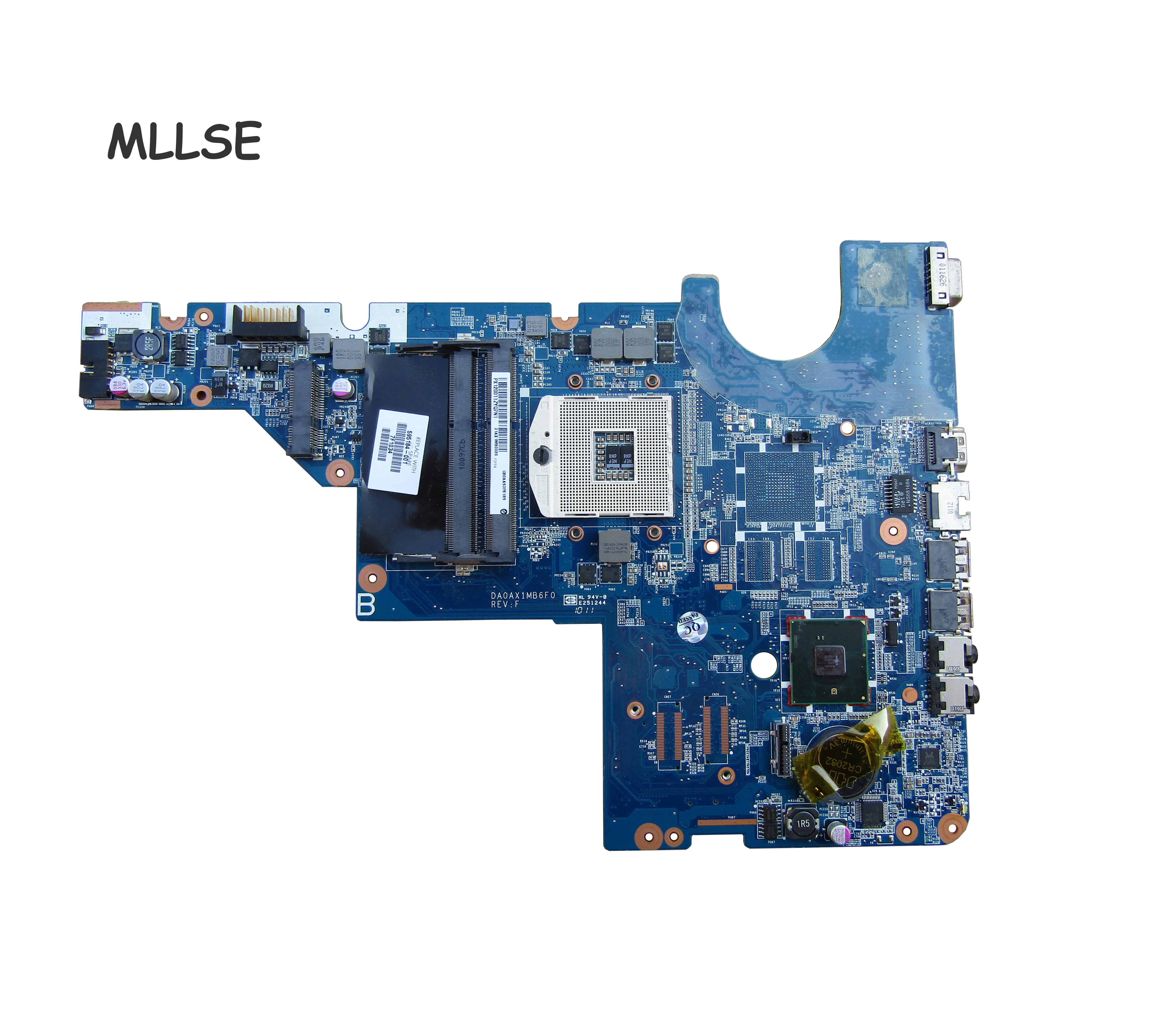 Материнская плата для HP Pavilion CQ42 CQ62 G42 G62 HM55 DDR3 Встроенная ноутбука 595184 001 полностью