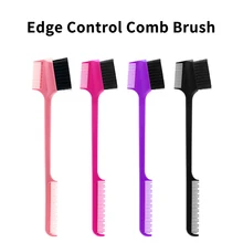 

3 In 1 Edge Control Hair Comb Eyebrow Styling Brush Hair Dye Hairdressing Beauty Tools
