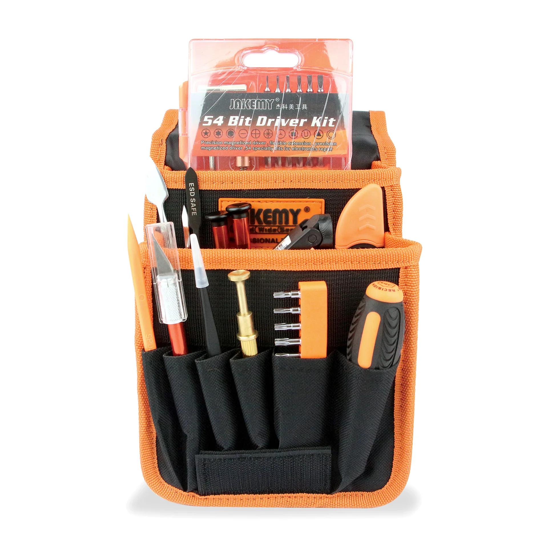 JM-P12 Profession Electronic Maintenance Hardware Hand Tools Combination Screwdriver Set Screwdriver Tool Bag