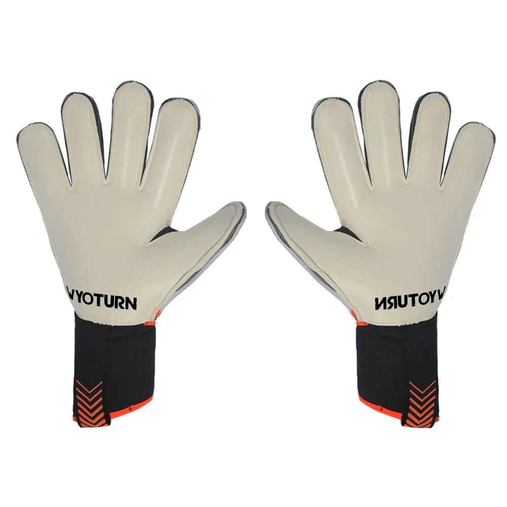 

2019 Men Soccer Goalkeeper Gloves For Football Latex Goalie Gloves Men Professional Sports Finger Protection Goalkeeper Glove