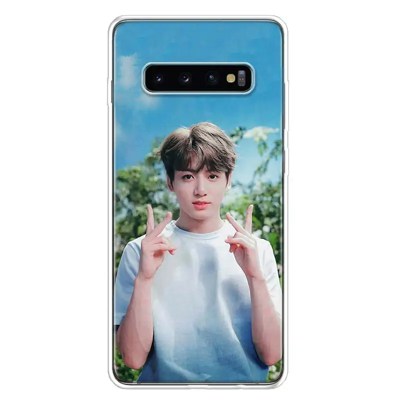 TW034-7 Jungkook Kpop Cover Phone Case For Samsung Galaxy A10 A20E A30 A40 A50 A70 A50S A80 M30S A6 A7 A8 A9 Plus+ Coque - Цвет: TW034-7