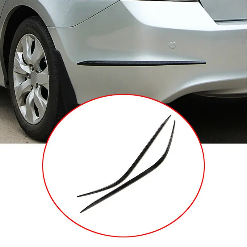 

Подходит для Honda Accord 2008-2012 углеродное волокно задний дефлектор сплиттер диффузор бампер литье Крышка отделка автомобильные аксессуары