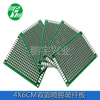 

4x6CM Double-sided Tin Spraying 1.6 Thick 2.54 Spacing Universal Board Universal Circuit Board Hole Board PCB