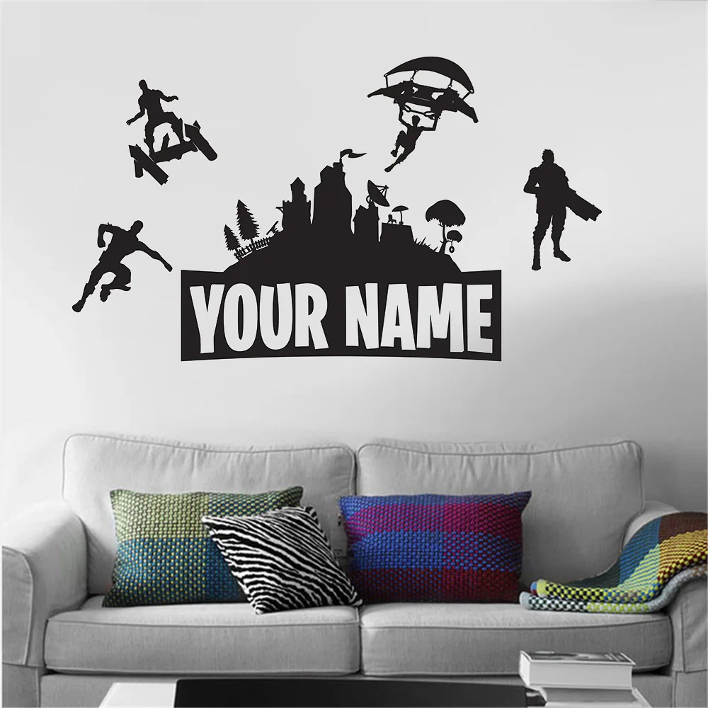 Kids Room Gamer Stickers Wall Decoration  Wall Stickers Decoration Boys -  Wall - Aliexpress