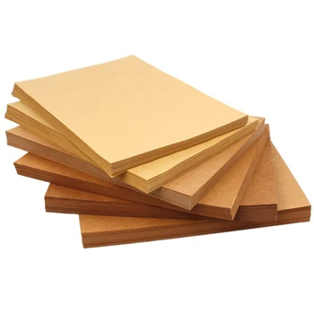 

8K Kraft Paper 150G 100 Sheets A4 Kraft Paper DIY Handmade Kraft Cardboard